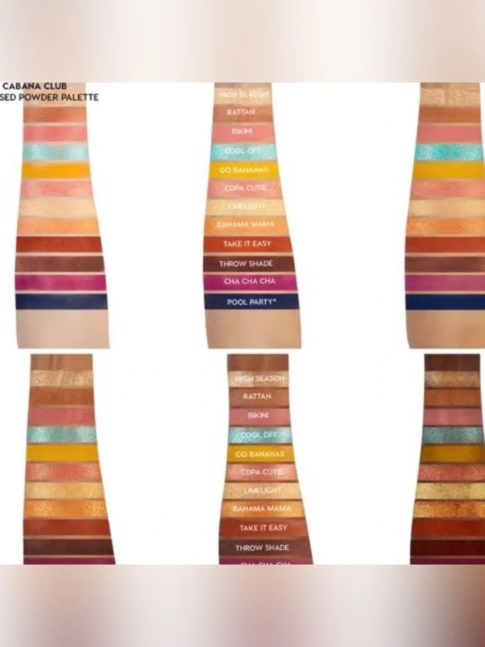 Colourpop Cabana Club Eyeshadow Palette